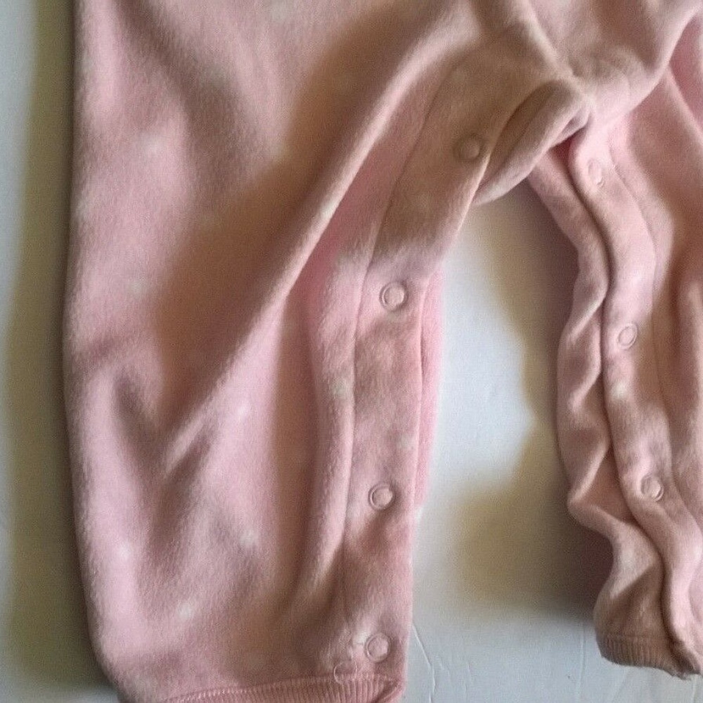 Carter’s Baby Girls 9 Mon 1 piece Sleeper Pajama - Picture 2 of 8